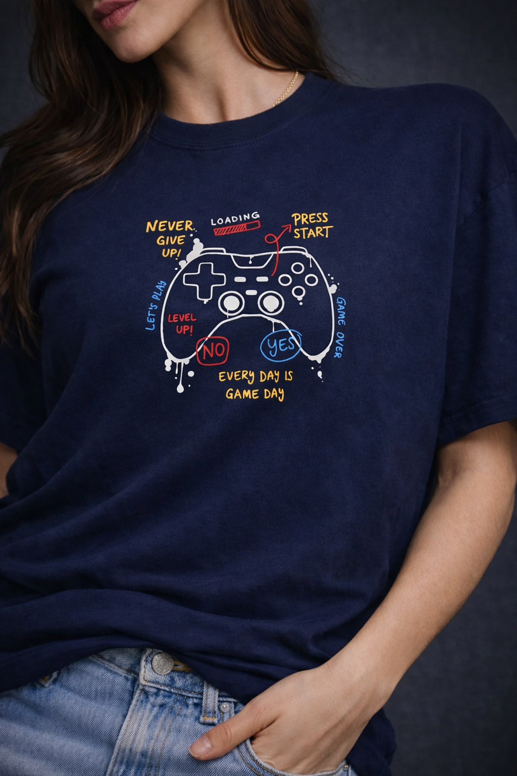 Gamer Women Oversized T-Shirt