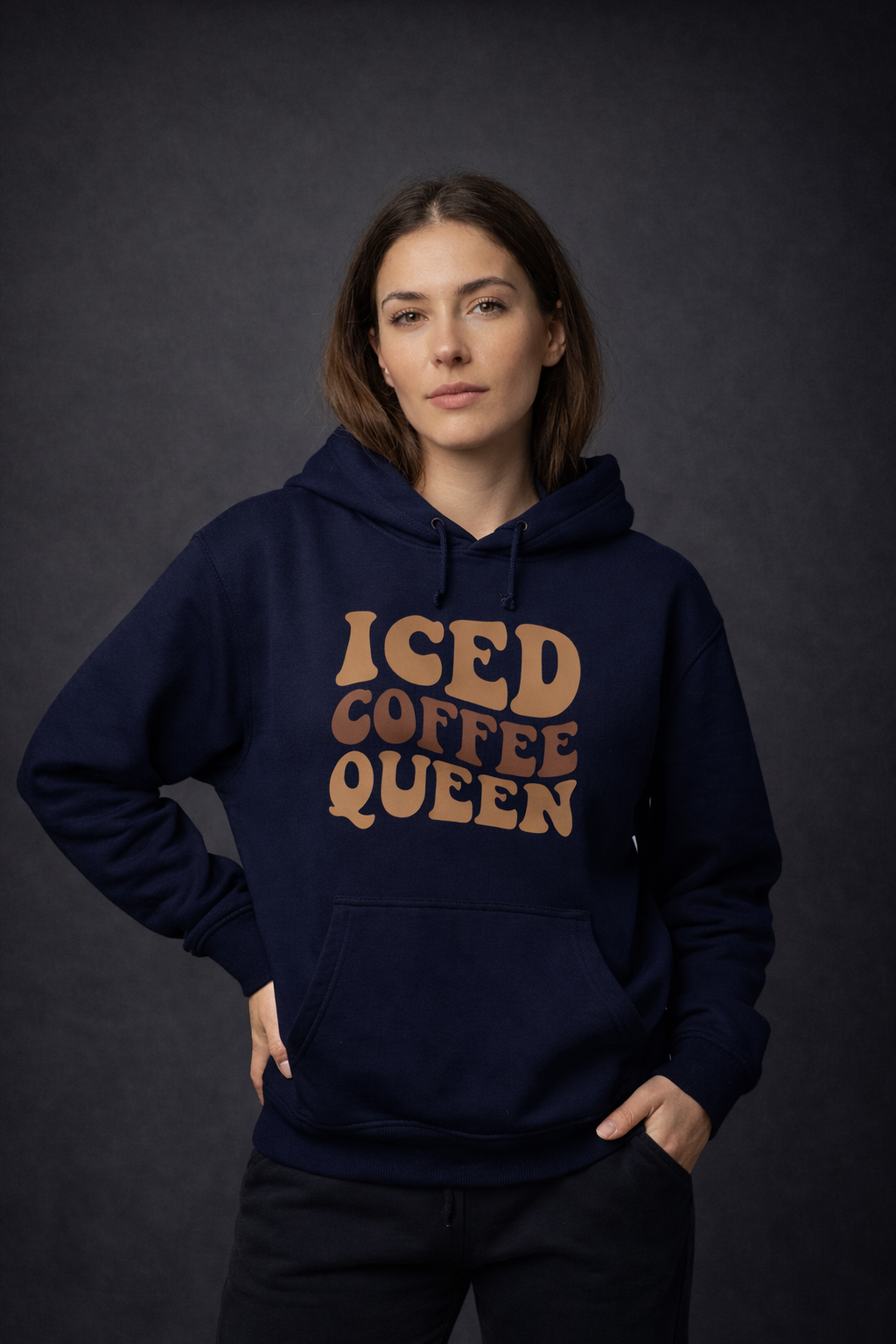 Iced Coffee Queen Oversized Hoodie