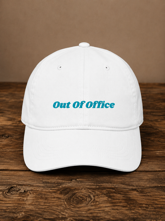 Out Of Office Embroidered Baseball Cap