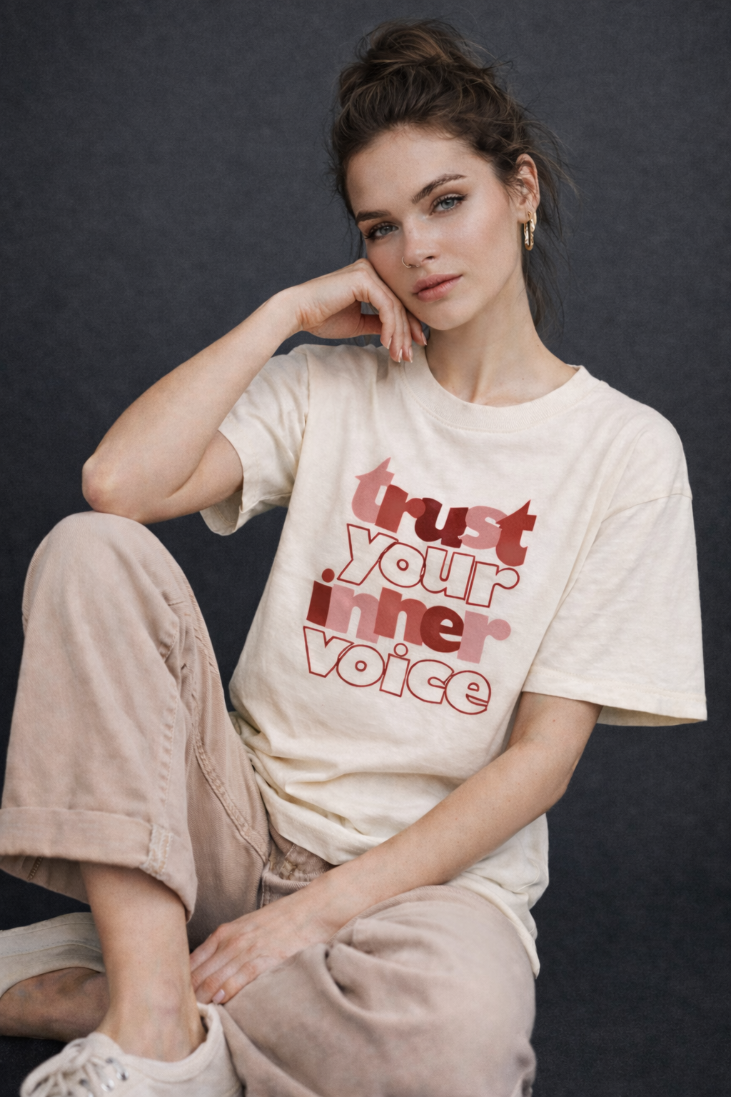 Trust Your Inner Voice Oversized T-Shirt