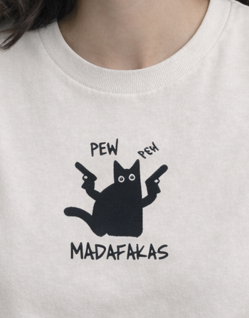Pew Pew Women Oversized T-Shirt