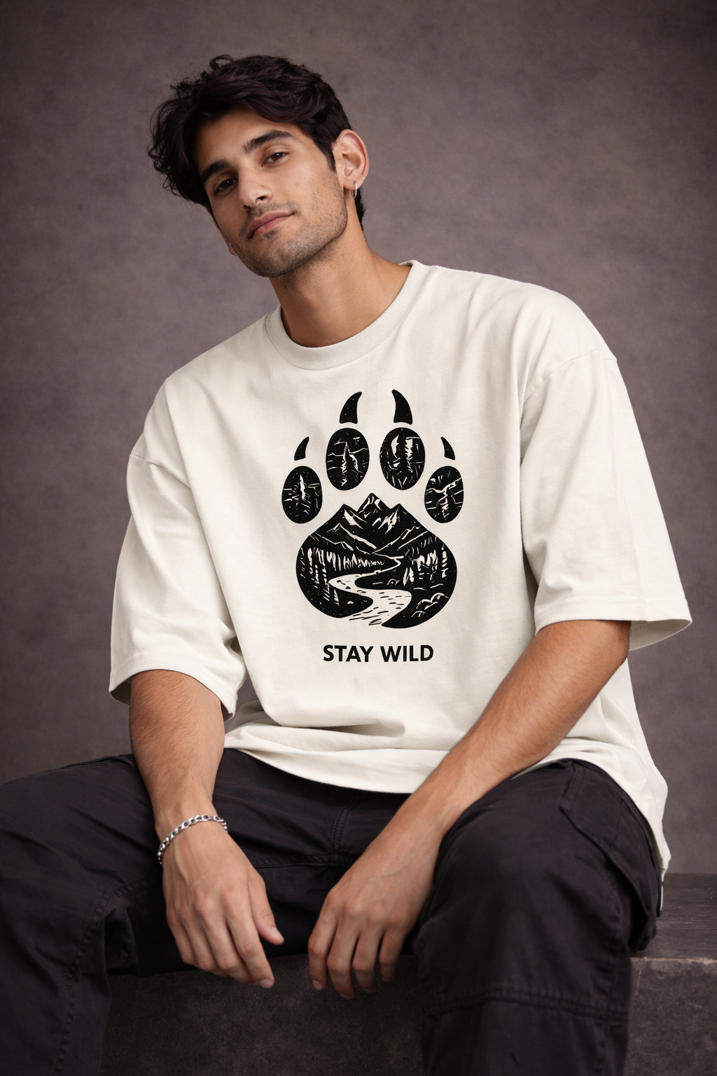 Stay Wild Oversized T-Shirt