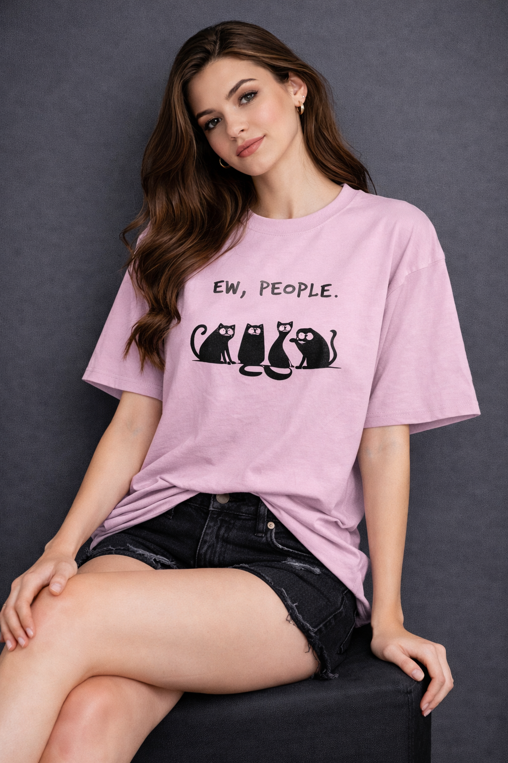 Ew, People Oversized T-Shirt