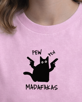 Pew Pew Women Oversized T-Shirt