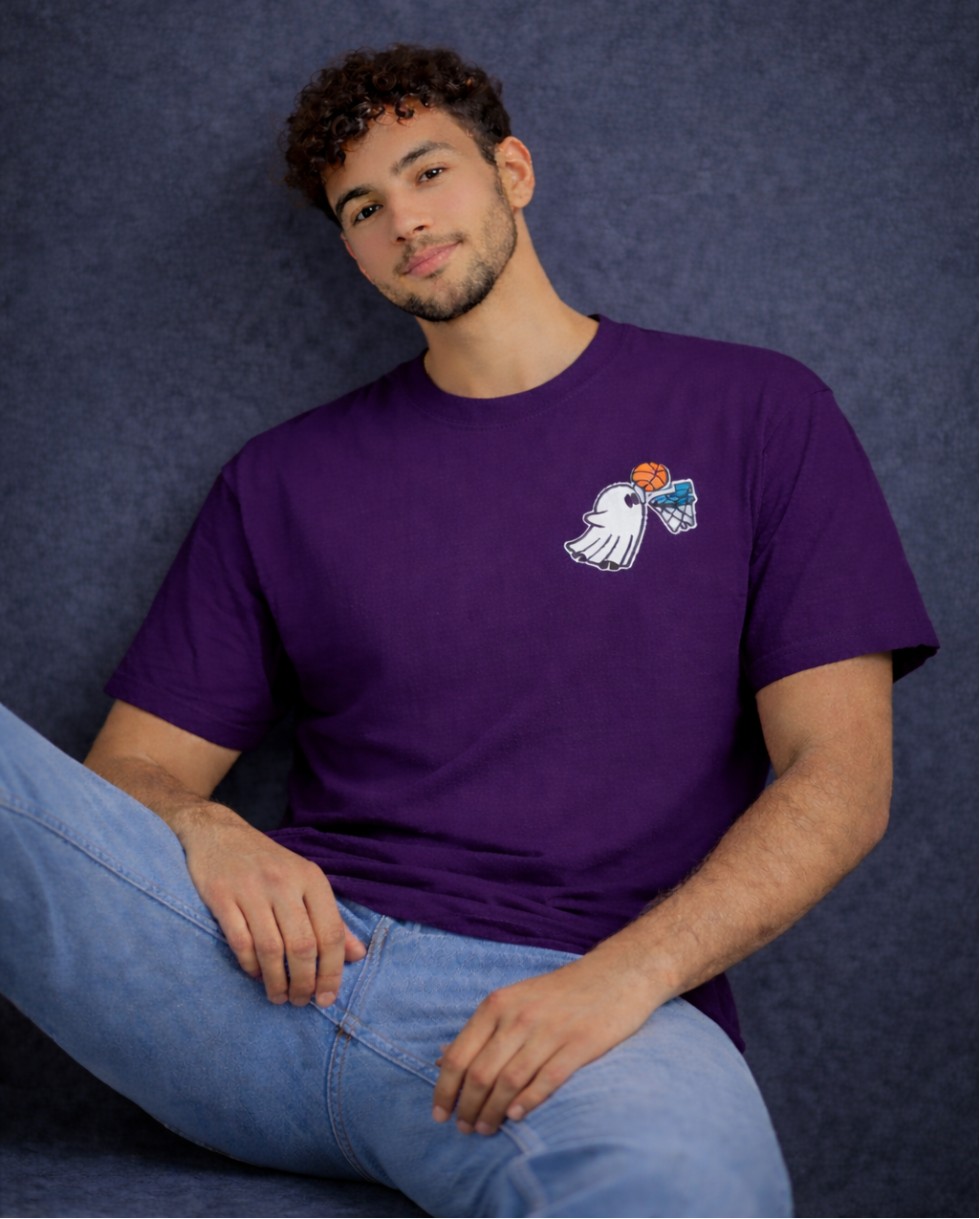 Basketball Boo Men Oversized T-Shirt