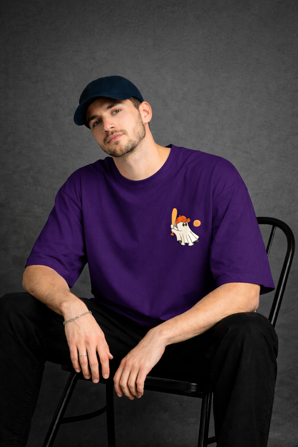 Baseball Boo Oversized T-Shirt