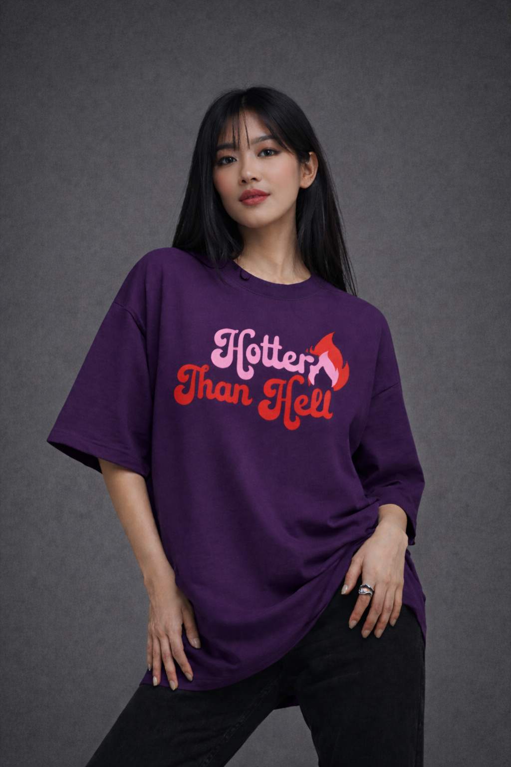 Hotter than Hell Oversized T-Shirt