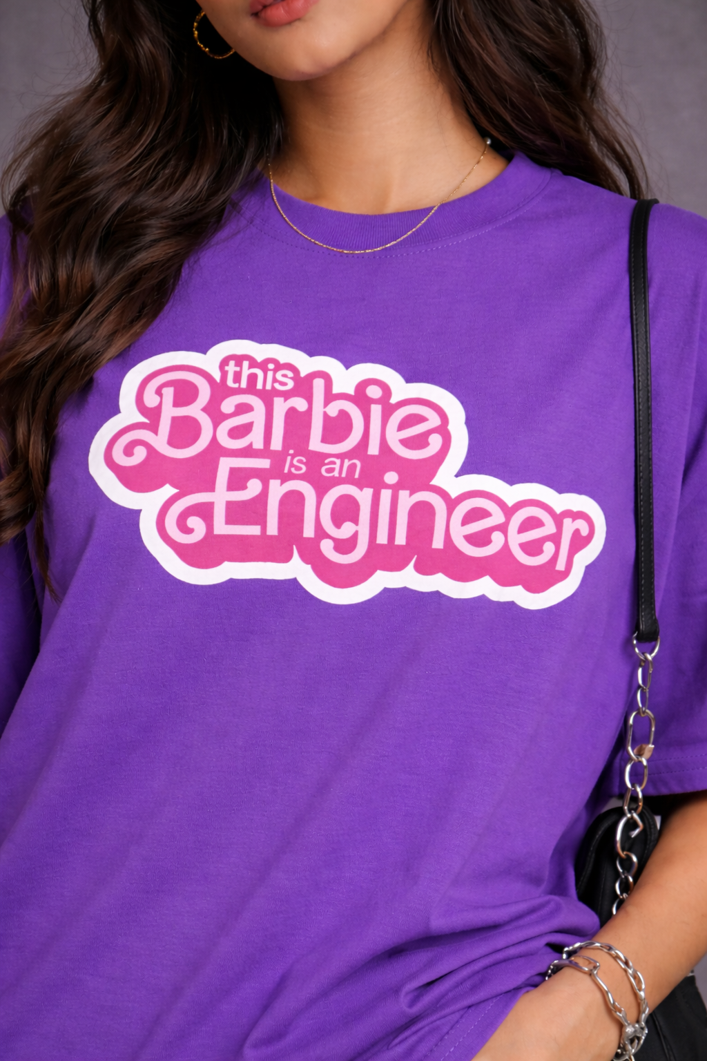 Barbie Engineer Oversized T-Shirt
