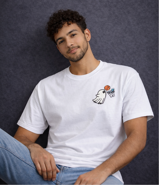 Basketball Boo Men Oversized T-Shirt