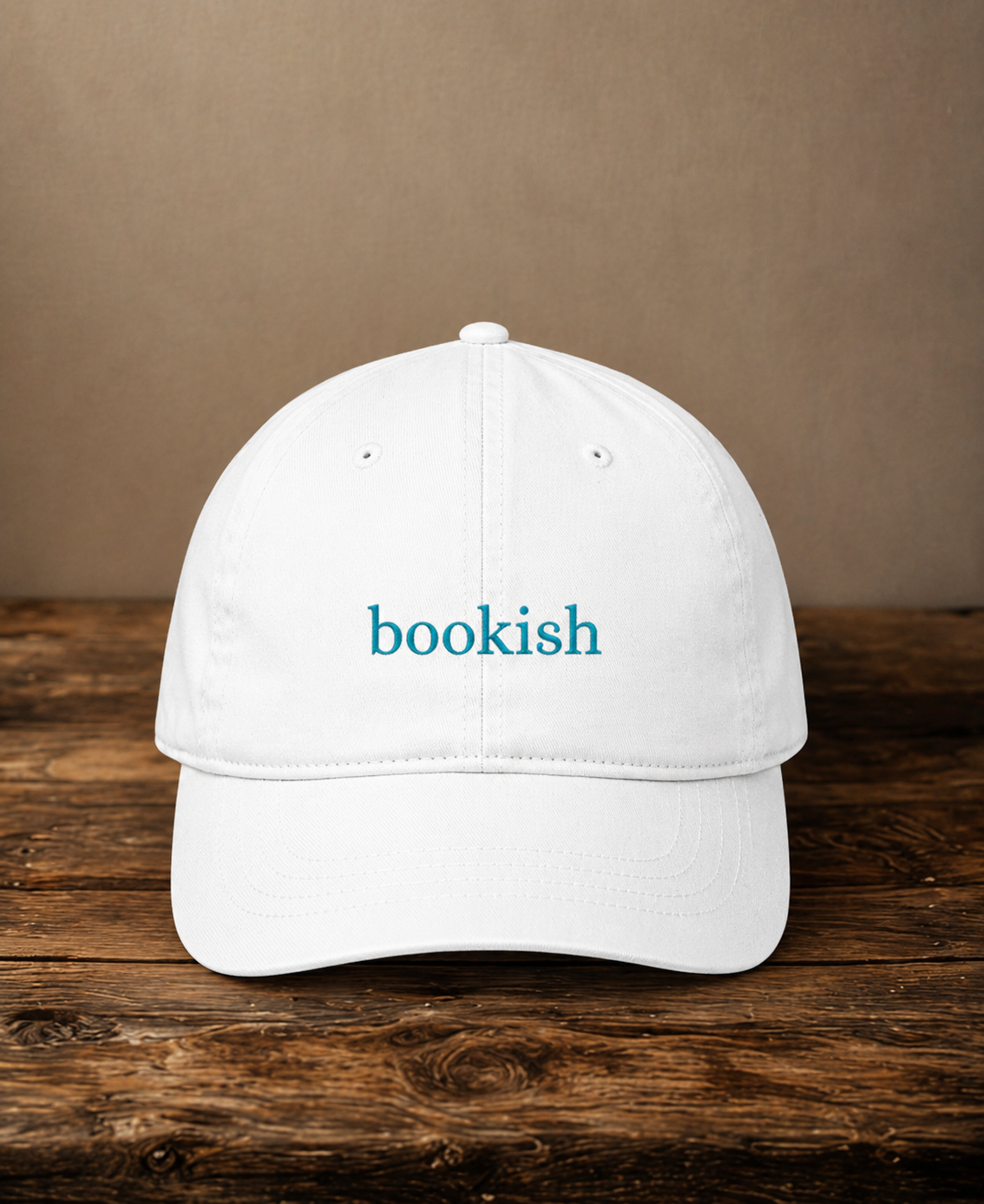 Bookish Embroidered Baseball Cap