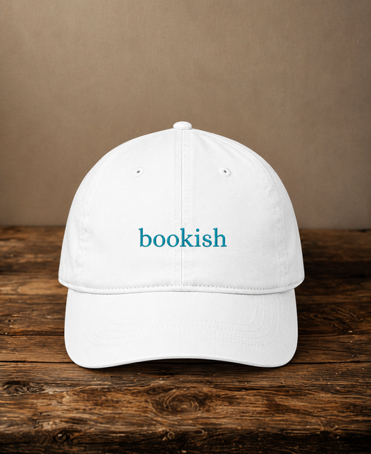 Bookish Embroidered Baseball Cap