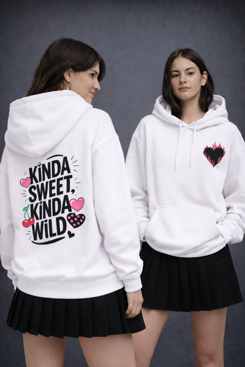 Kinda Sweet Kinda Wild Oversized Hoodie