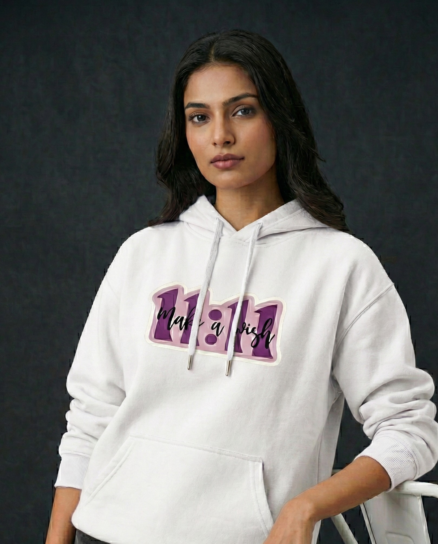 11:11 Make A Wish Oversized Hoodie