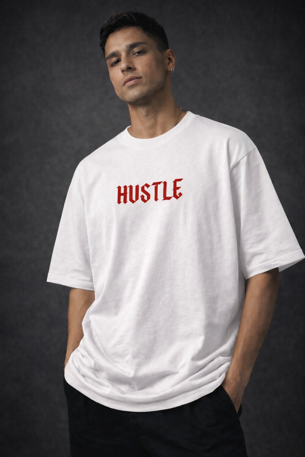 Hustle Oversized T-Shirt