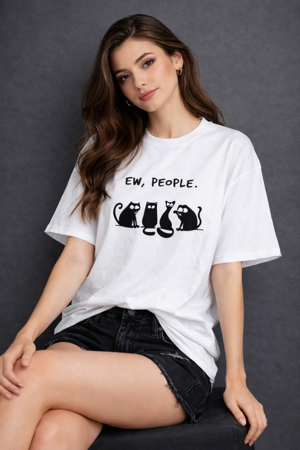 Ew, People Oversized T-Shirt