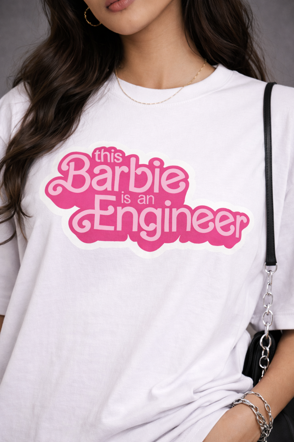 Barbie Engineer Oversized T-Shirt