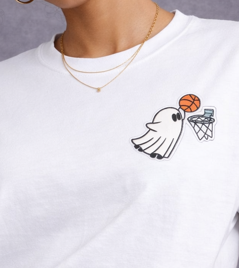 Basketball Boo Women Oversized T-Shirt