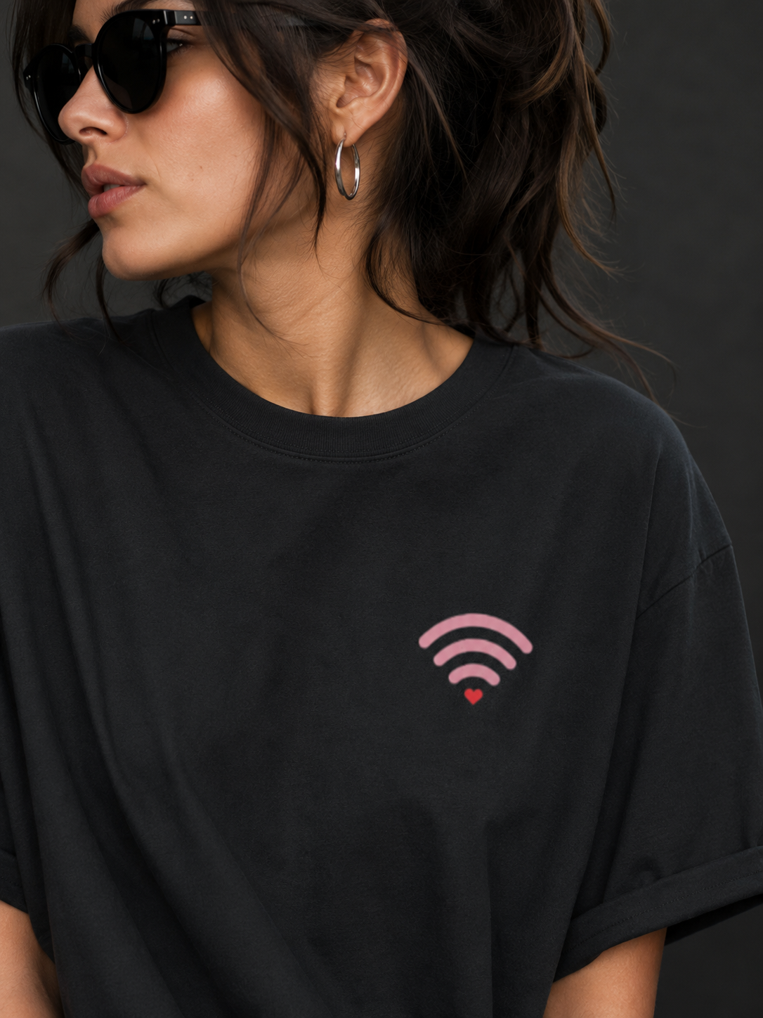 Love Signal Oversized T-Shirt