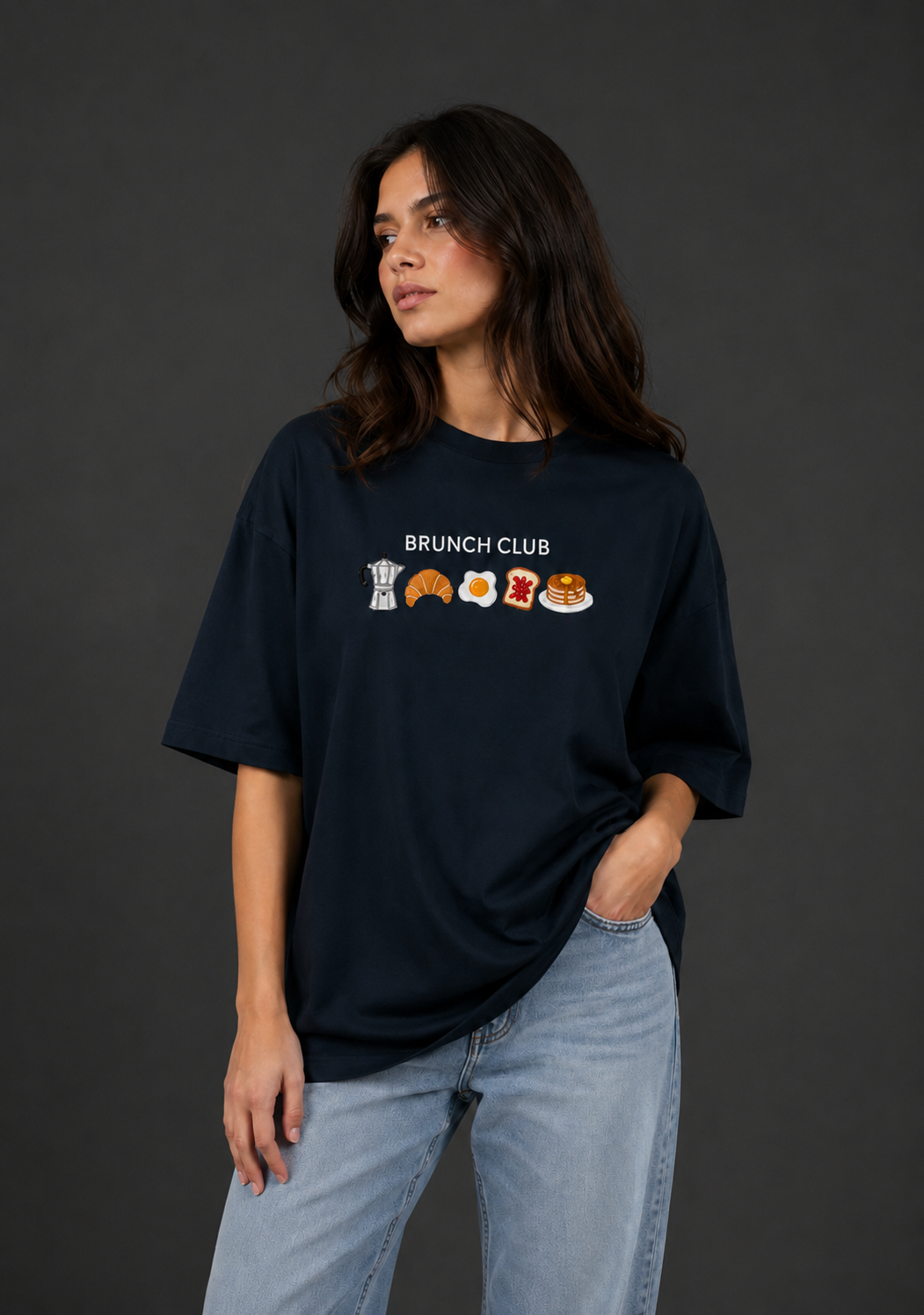 Brunch Club Oversized T-Shirt