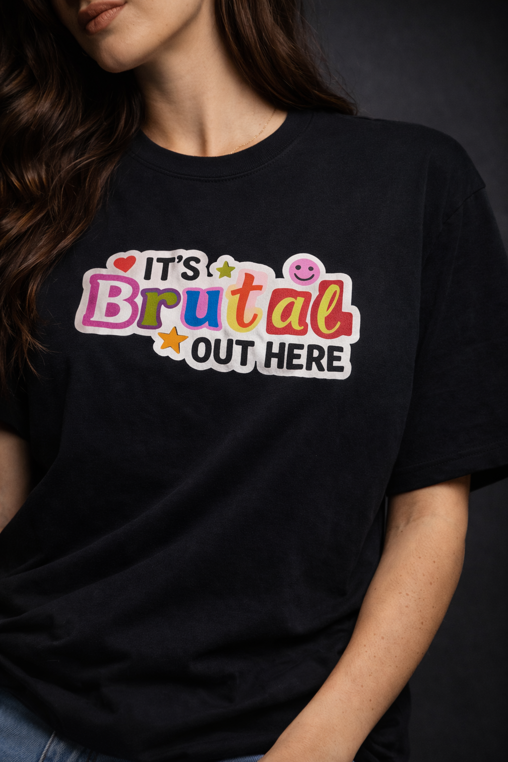 It's Brutal Out Here Oversized t-shirt