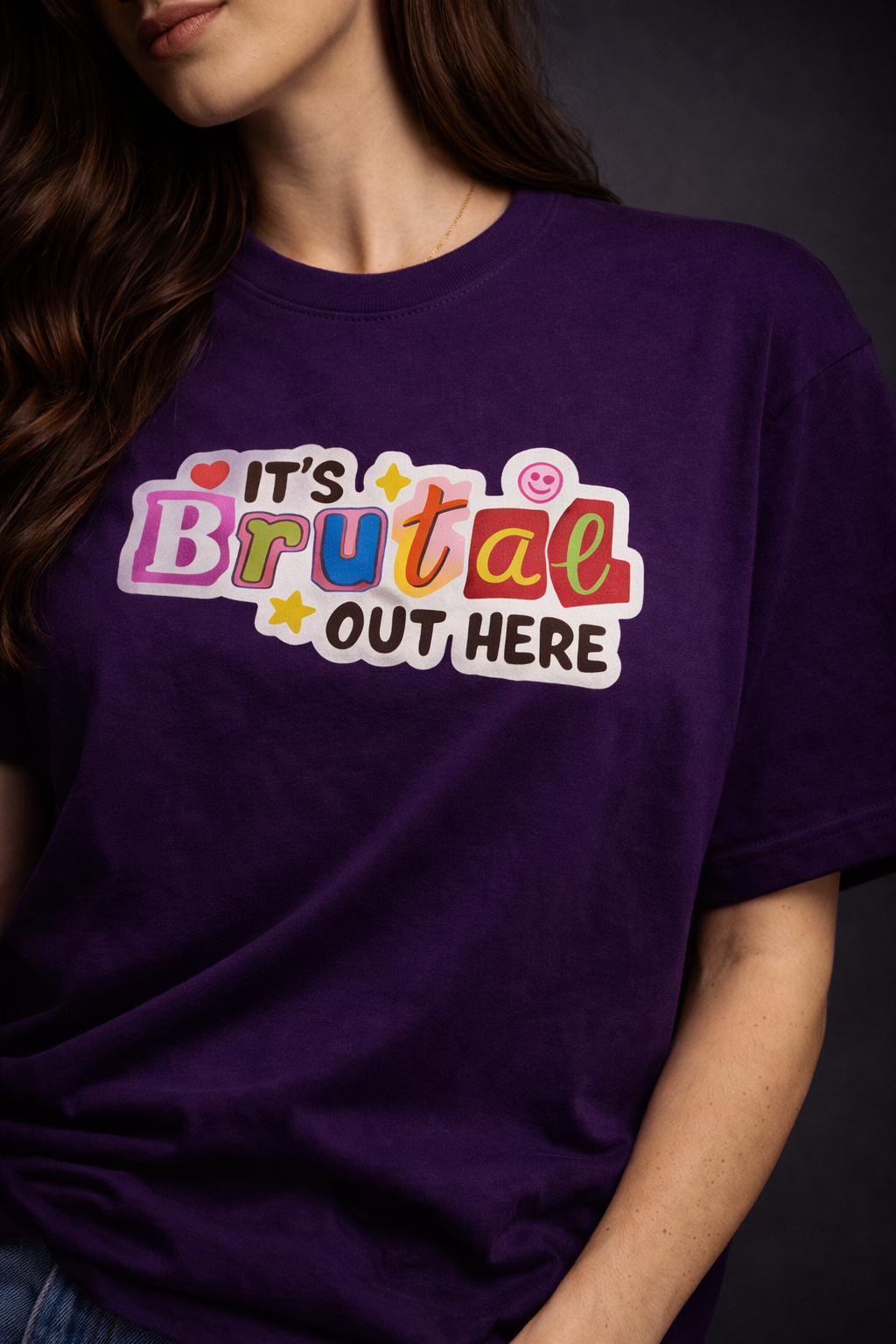 It's Brutal Out Here Oversized t-shirt