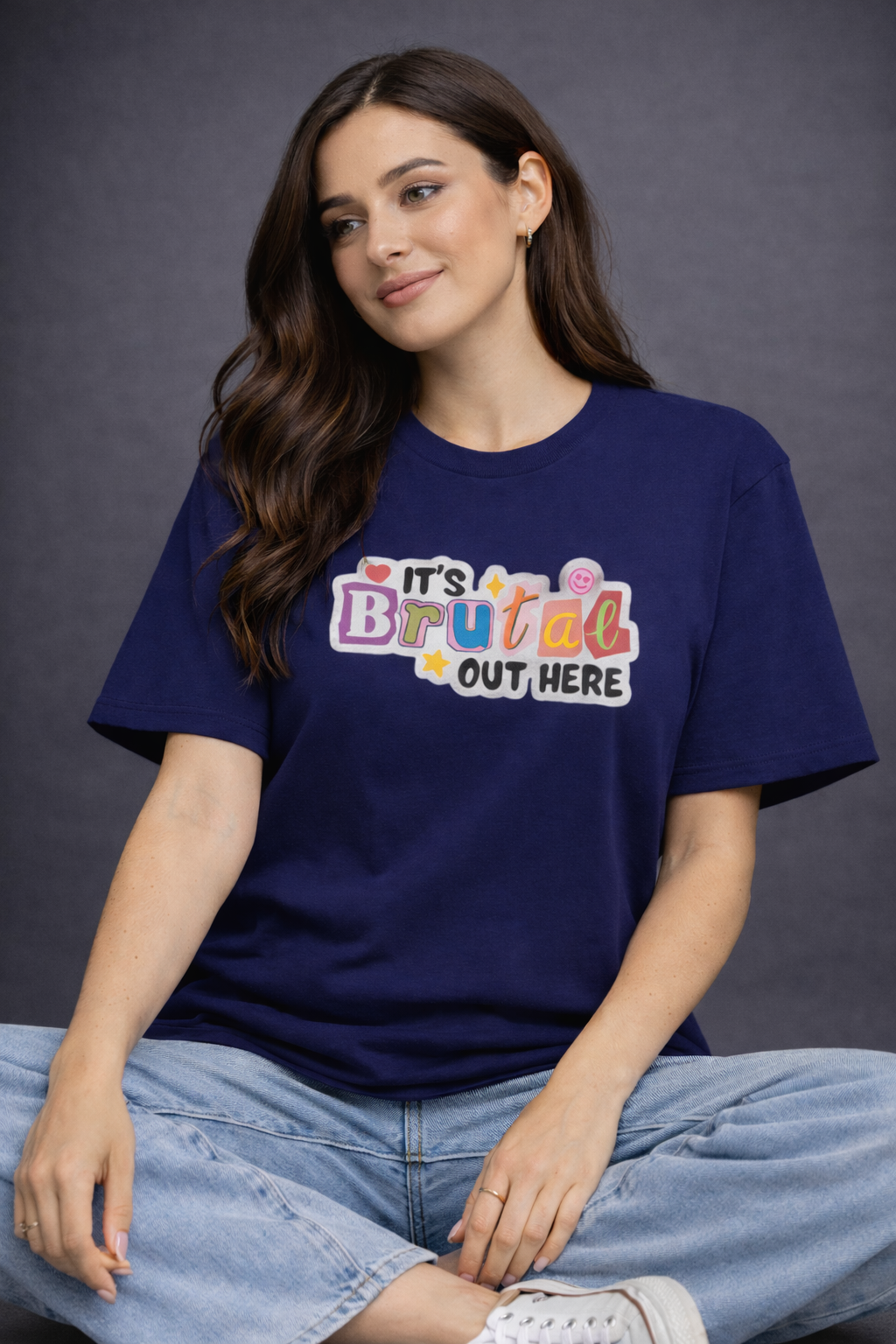 It's Brutal Out Here Oversized t-shirt