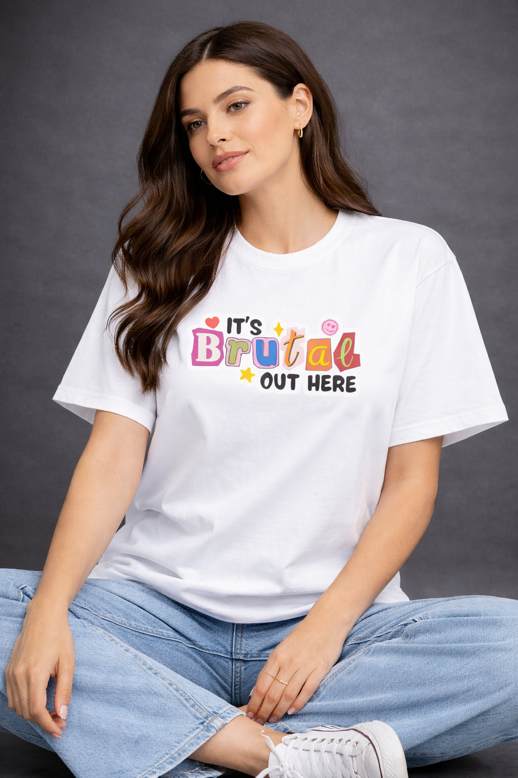 It's Brutal Out Here Oversized t-shirt
