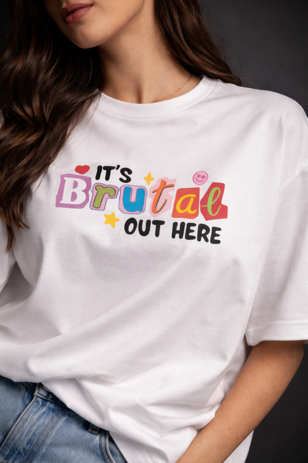 It's Brutal Out Here Oversized t-shirt