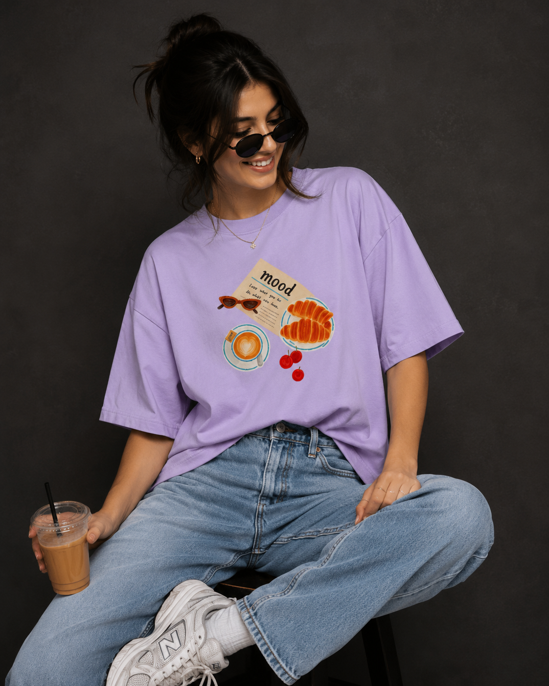 Cafe Core Oversized T-Shirt