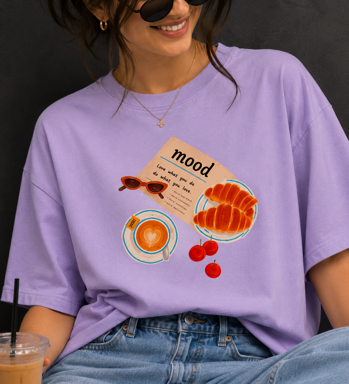 Cafe Core Oversized T-Shirt