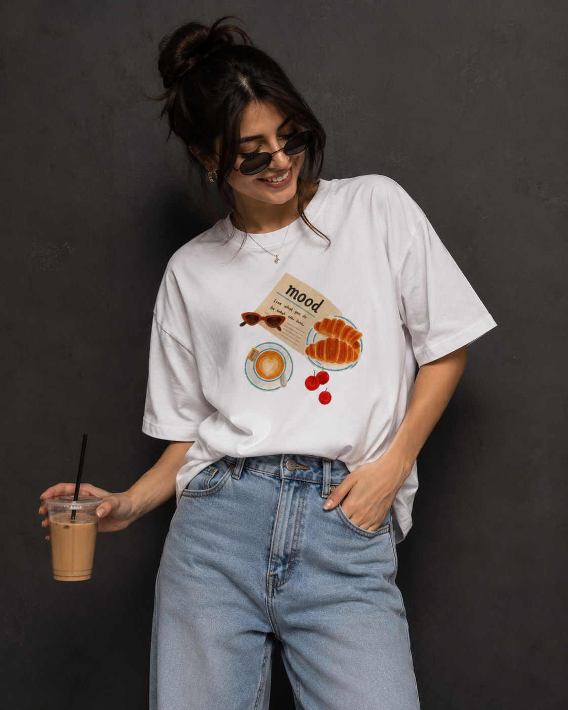Cafe Core Oversized T-Shirt