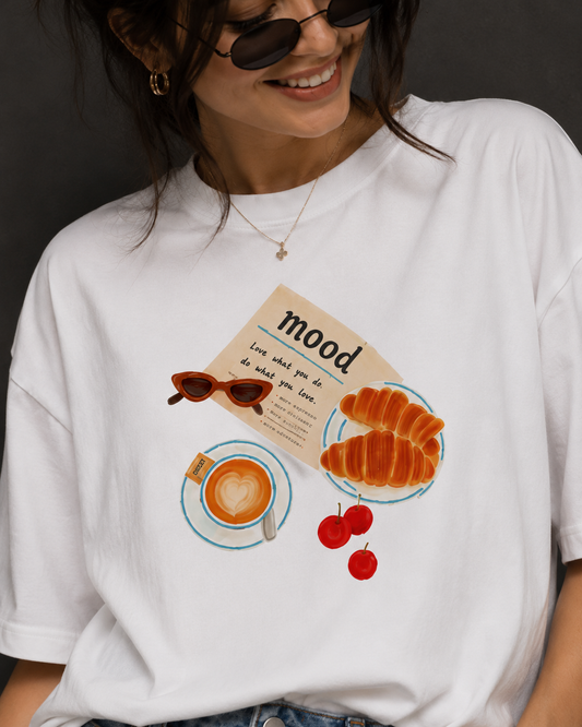 Cafe Core Oversized T-Shirt
