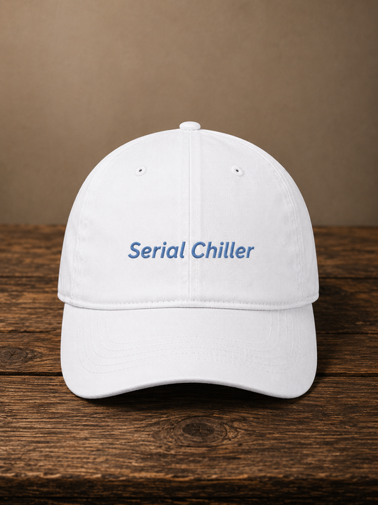 Serial Chiller Embroidered Baseball Cap