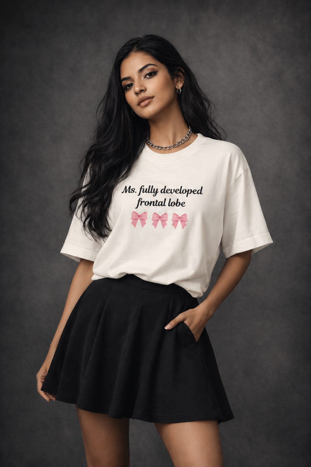Frontal Lobe Oversized T-Shirt