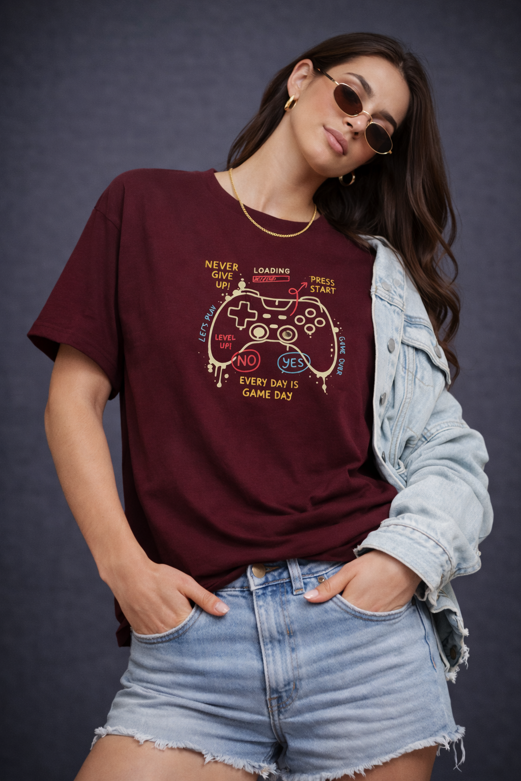 Gamer Women Oversized T-Shirt