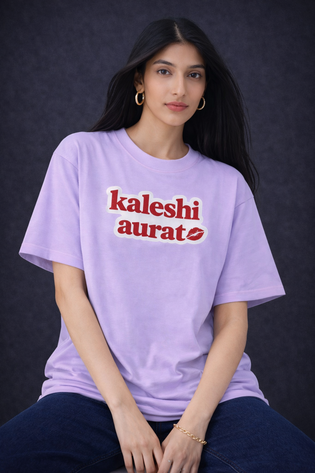 Kaleshi Aurat Oversized T-Shirt