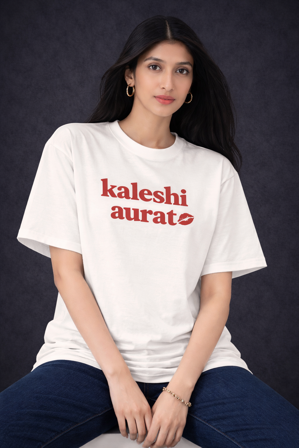 Kaleshi Aurat Oversized T-Shirt