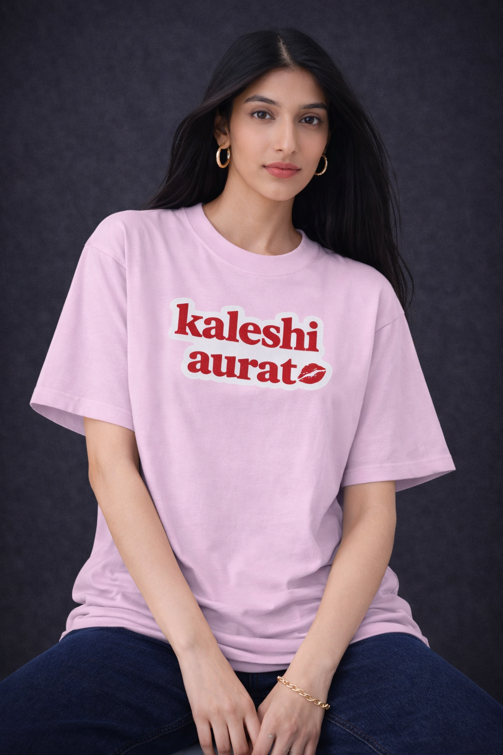 Kaleshi Aurat Oversized T-Shirt