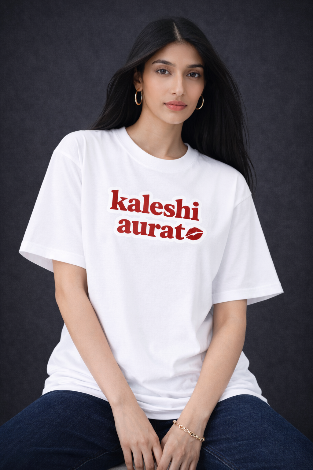 Kaleshi Aurat Oversized T-Shirt