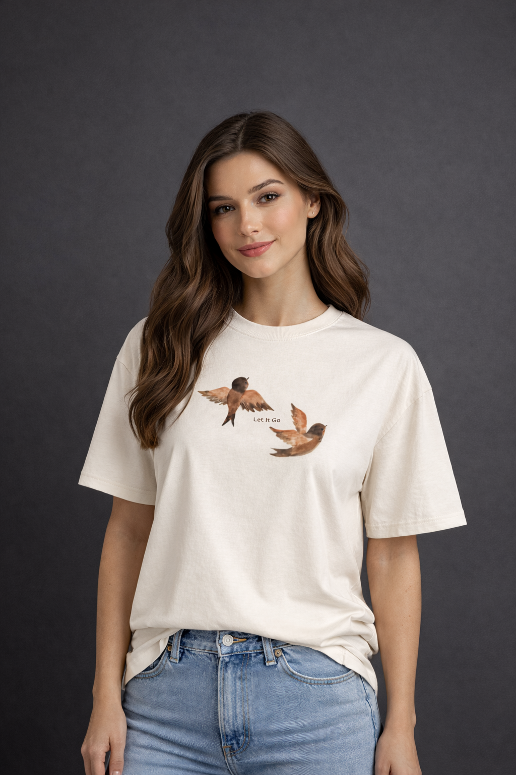 Let It Go Oversized T-Shirt