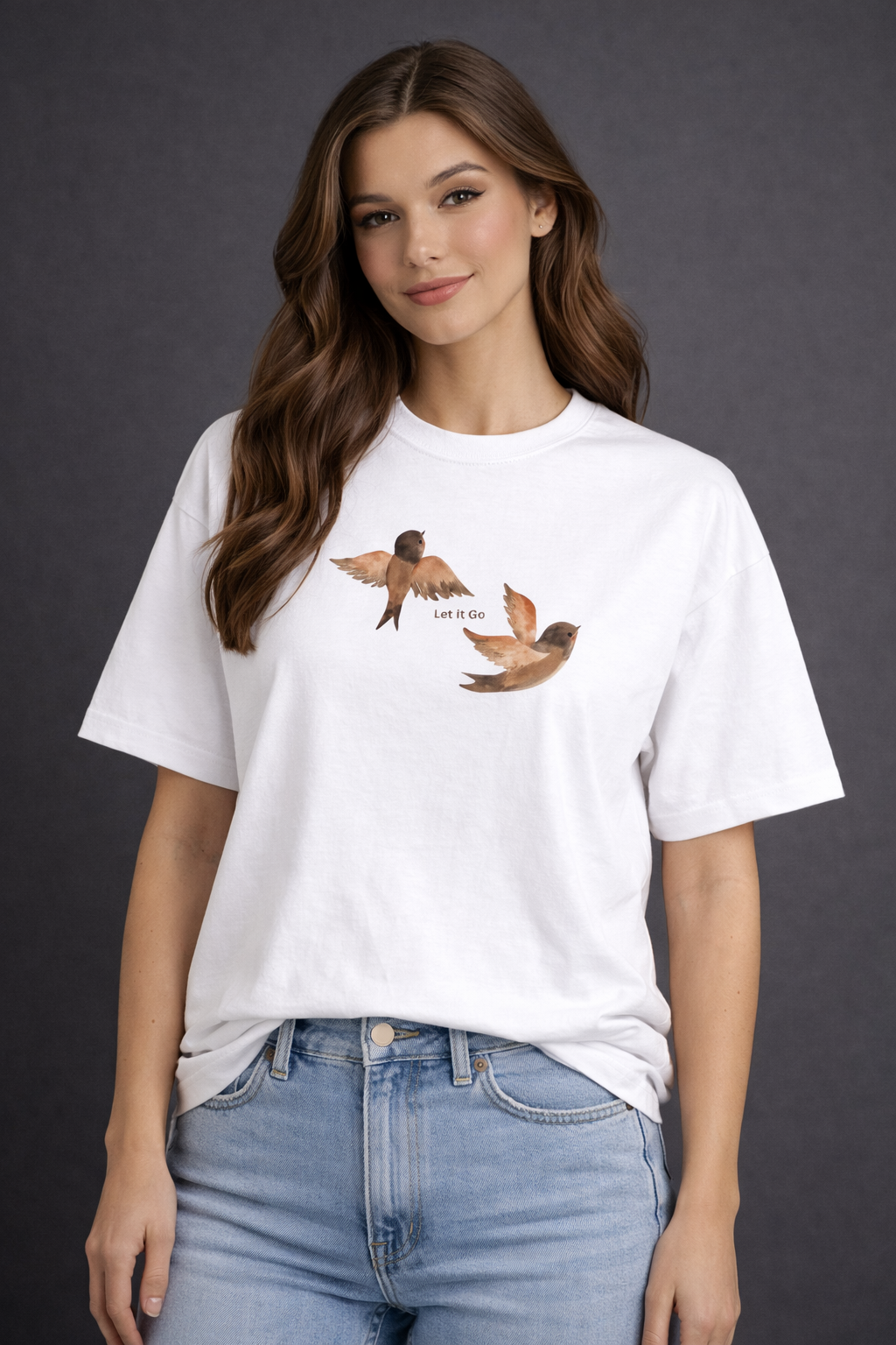 Let It Go Oversized T-Shirt