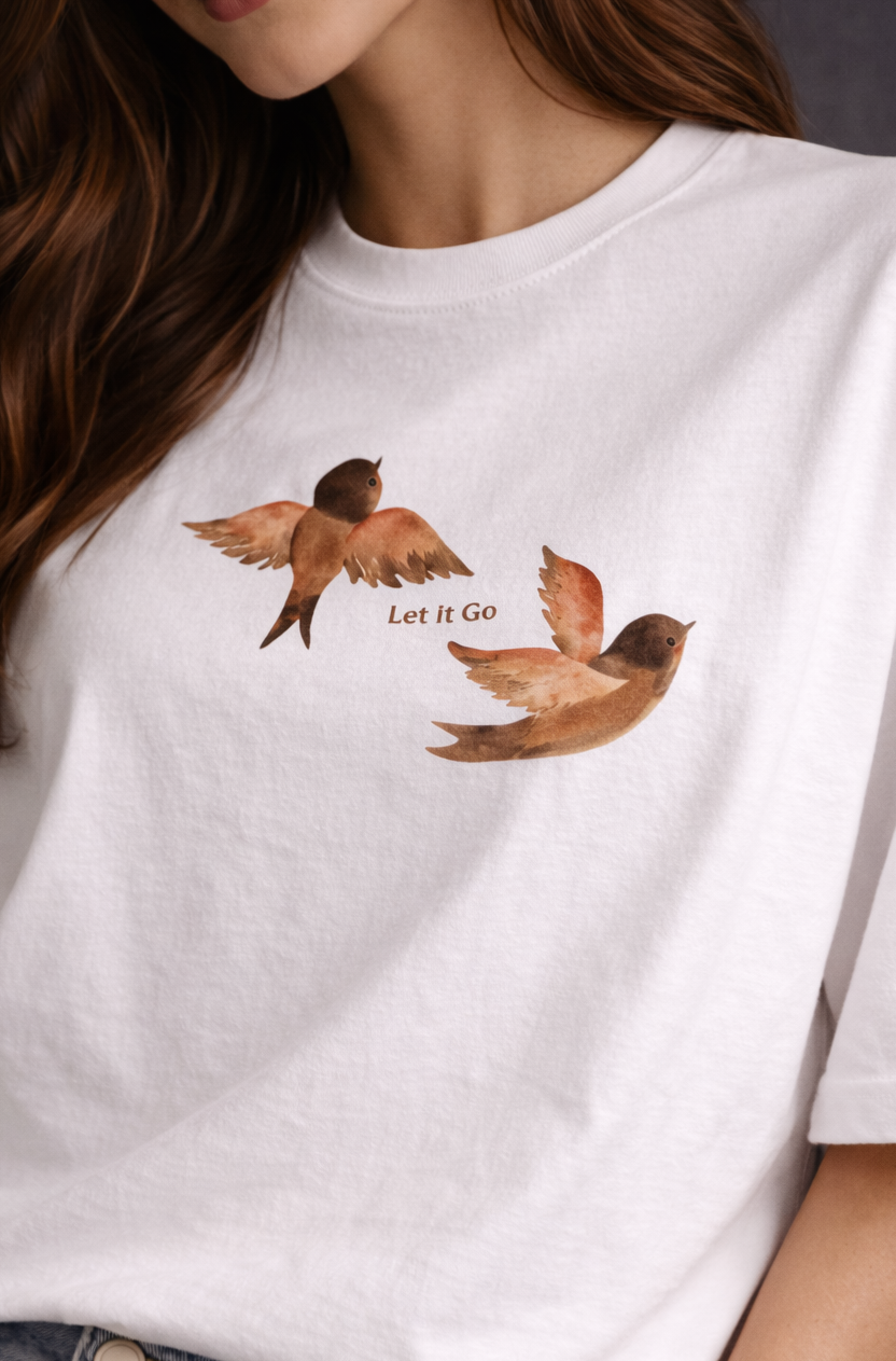 Let It Go Oversized T-Shirt