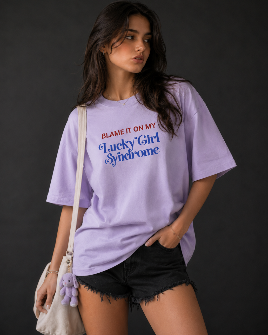 Lucky Girl Syndrome Oversized T-Shirt