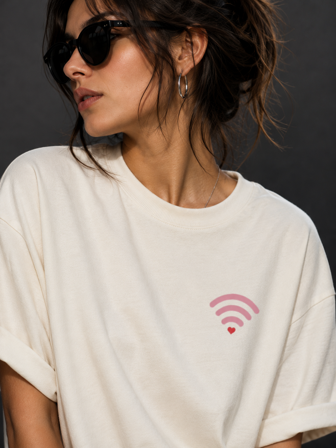 Love Signal Oversized T-Shirt