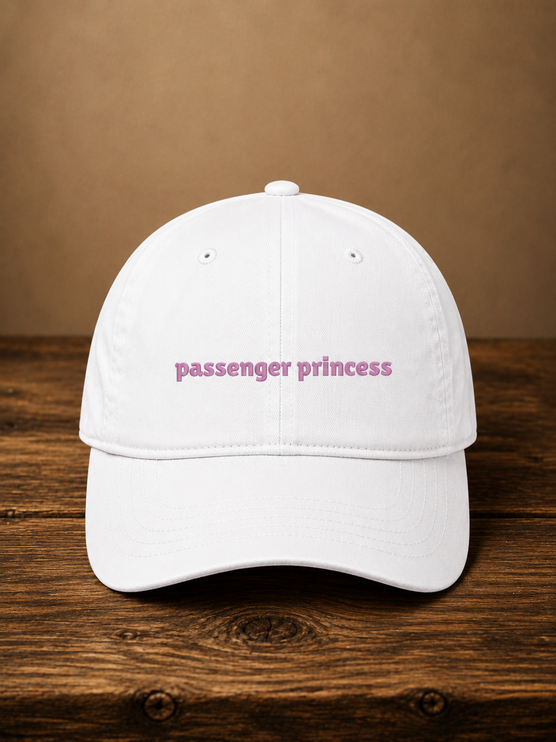 Passenger Princess Embroidered Baseball Cap
