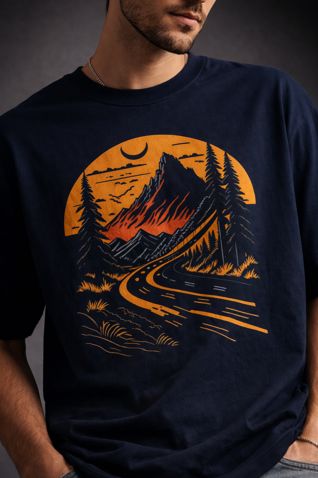 Road to Heaven Oversized T-Shirt