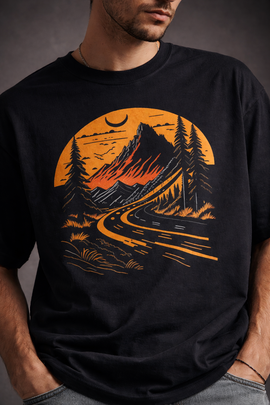 Road to Heaven Oversized T-Shirt