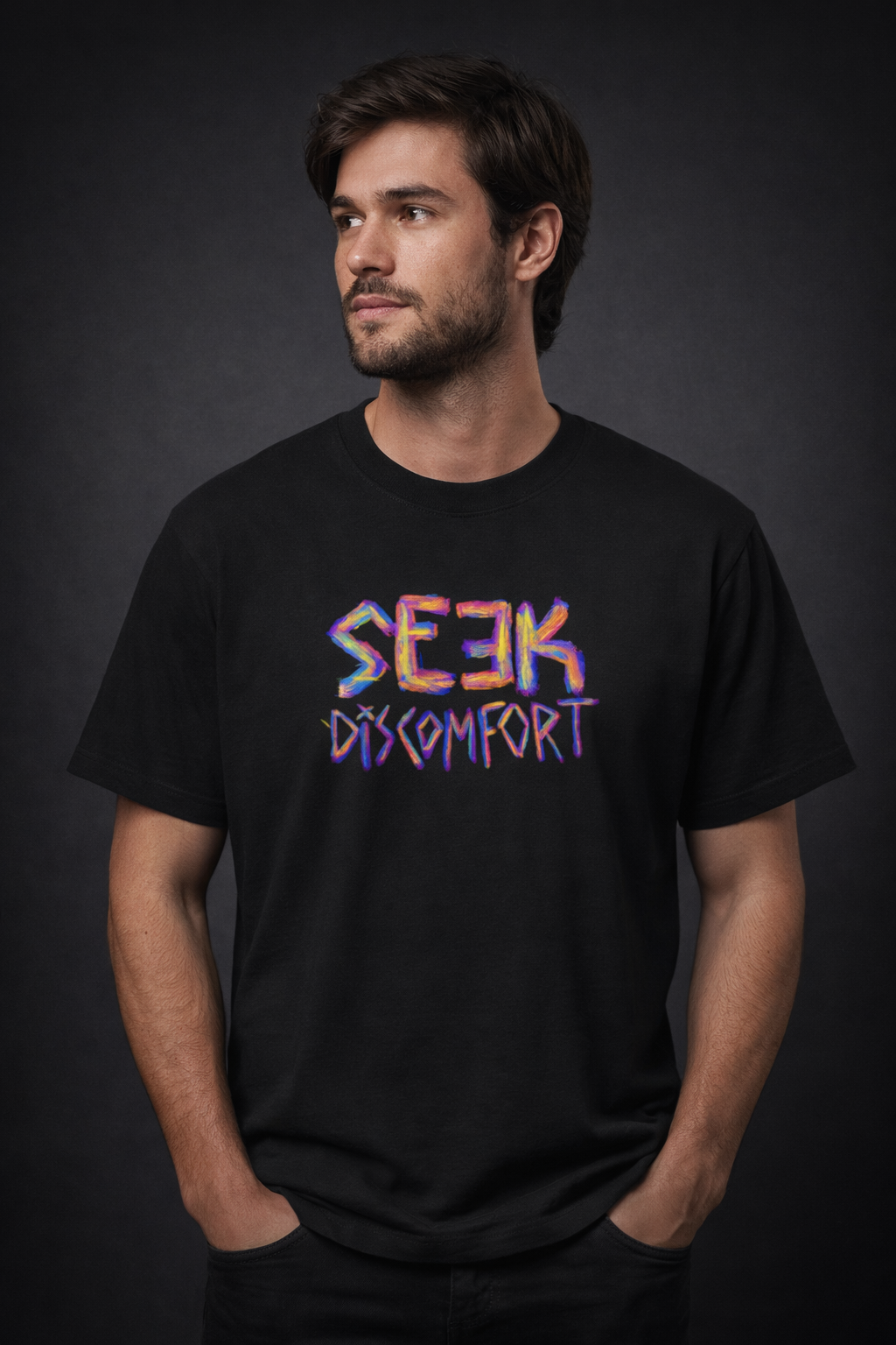 Seek Discomfort Oversized T-Shirt