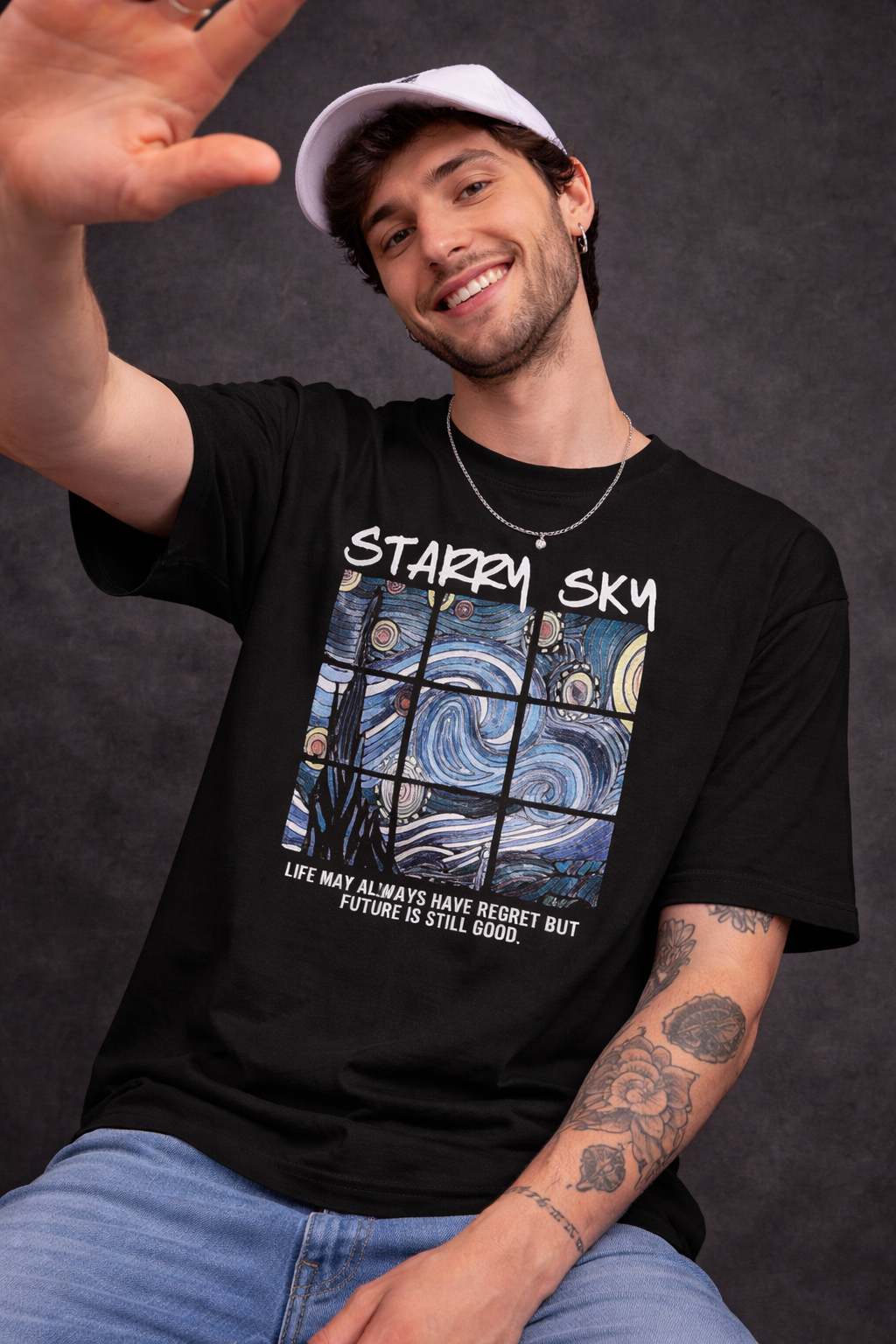 Starry Nights Oversized T-Shirt