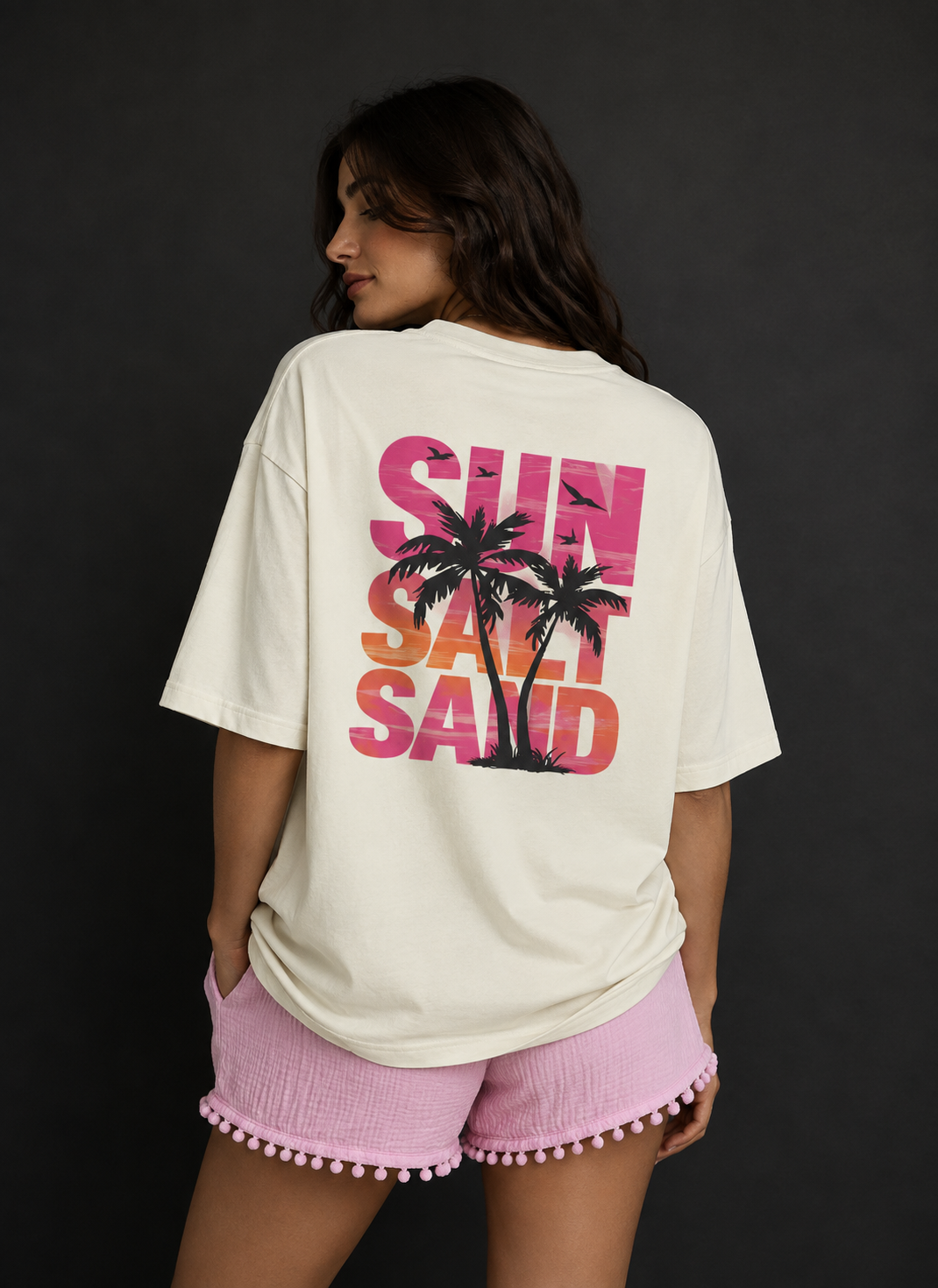 Postcards From Summer Oversized T-Shirt